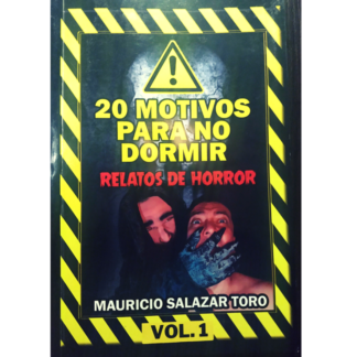 20 motivos para no dormir relatos de horror: Relatos para no dormir (Vol. 1) incluye una variedad de historias y relatos de terror.
