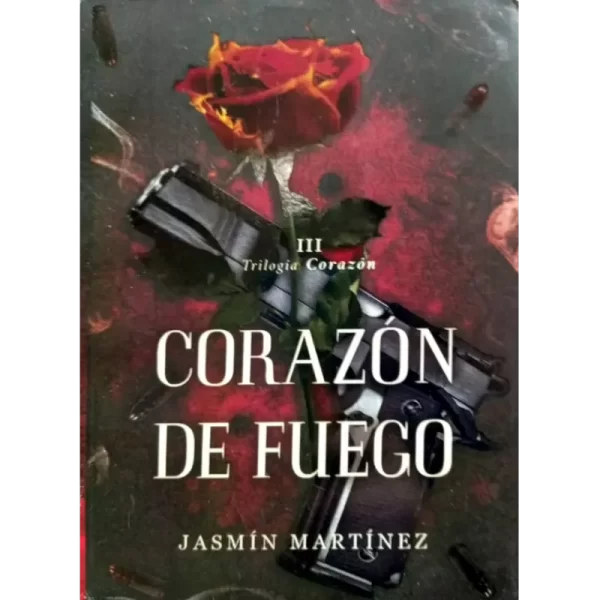 "Corazón de fuego" es la tercera entrega de la trilogía Corazón, escrita por Jasmín Martínez. Publicado en 2020, este libro continúa la apasionante saga de amor, traición y venganza que ha capturado la atención de miles de lectores en todo el mundo. La autora, conocida por su estilo envolvente y su habilidad para crear personajes complejos, nos ofrece una conclusión emocionante y llena de giros inesperados.