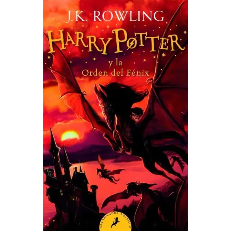 Harry Potter la saga completa - J. K. Rowling. 7 Harry Potter y la Orden del Fénix, la quinta entrega de la saga de J.K. Rowling, la oscuridad comienza a dominar el mundo mágico. Con el regreso de Lord Voldemort, Harry enfrenta la incredulidad del Ministerio de Magia y una prensa hostil que lo tilda de mentiroso. En Hogwarts, Dolores Umbridge, una nueva y despiadada profesora, convierte el colegio en un lugar opresivo mientras Harry forma el Ejército de Dumbledore para enseñar defensa mágica a sus compañeros.