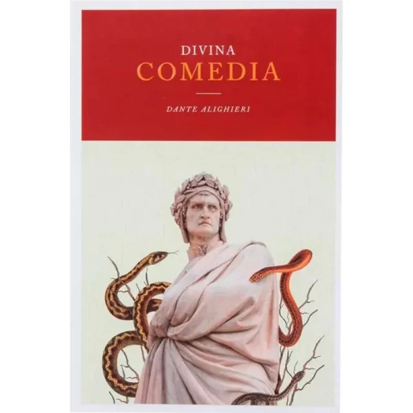 La Divina Comedia de Dante Alighieri es un poema épico escrito en el siglo XIV. La obra narra el viaje imaginario de Dante a través del Infierno, el Purgatorio y el Paraíso, guiado por el poeta Virgilio y su amada Beatriz. A lo largo de su travesía, Dante explora temas como el pecado, la redención y la naturaleza divina, encontrando diversas figuras históricas y mitológicas. Esta obra maestra es rica en simbolismo y es considerada una de las más grandes contribuciones a la literatura universal.