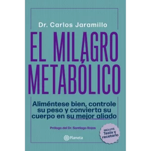 "El milagro metabólico" es una obra transformadora escrita por el Dr. Carlos Alberto Jaramillo, un destacado médico especializado en medicina funcional. Publicado en 2019, este libro se ha convertido en una referencia esencial para aquellos que buscan entender y mejorar su metabolismo a través de la alimentación y el estilo de vida. Jaramillo, conocido por su enfoque científico y holístico, ofrece una guía completa para prevenir y revertir trastornos metabólicos, que son una de las principales causas de enfermedades crónicas en el mundo.