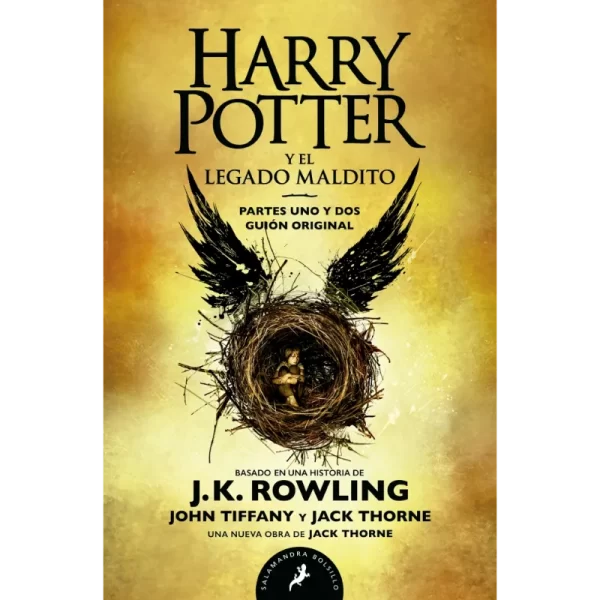 Harry Potter y el legado maldito es una obra de teatro escrita por J.K. Rowling, John Tiffany y Jack Thorne. La historia se sitúa 19 años después de los eventos del último libro de la serie original, "Harry Potter y las reliquias de la muerte". La trama sigue a Albus Severus Potter, el hijo menor de Harry Potter y Ginny Weasley, mientras se enfrenta a las expectativas y el peso del legado de su famoso padre.