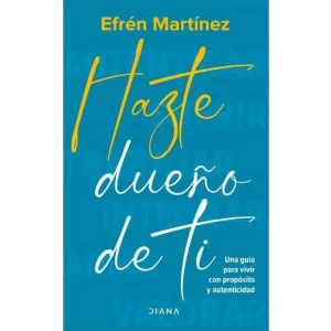 "Hazte dueño de ti" es una obra inspiradora escrita por Efrén Martínez, un destacado conferencista y autor colombiano. Publicado en 2020, este libro se ha convertido en una guía esencial para aquellos que buscan vivir con propósito y autenticidad. Martínez, conocido por su enfoque en el desarrollo personal y la psicología, ofrece un camino de seis pasos para que los lectores encuentren el sentido de su vida y comiencen a llevar una existencia auténtica y feliz.