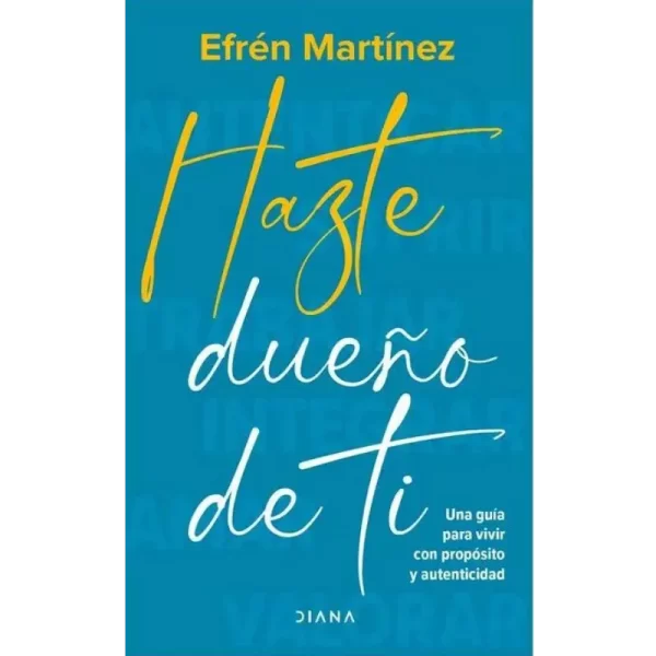 "Hazte dueño de ti" es una obra inspiradora escrita por Efrén Martínez, un destacado conferencista y autor colombiano. Publicado en 2020, este libro se ha convertido en una guía esencial para aquellos que buscan vivir con propósito y autenticidad. Martínez, conocido por su enfoque en el desarrollo personal y la psicología, ofrece un camino de seis pasos para que los lectores encuentren el sentido de su vida y comiencen a llevar una existencia auténtica y feliz.