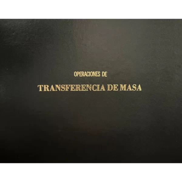 Operaciones de transferencias de masa - Robert E. Treybal.