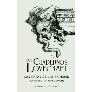 Serie de libros del señor que escribe el terror cósmico y es ilustrado