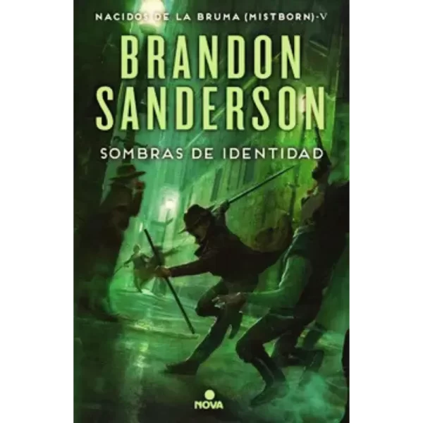 Sombras de Identidad de Brandon Sanderson. Novela gráfica de Fantasía Épica Western con los personajes Wax y Wayne en el universo Cosmere de Mistborn Era 2.