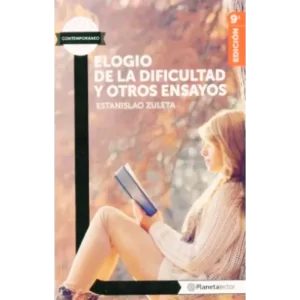 libro Elogio de la Dificultad y Otros Ensayos de Estanislao Zuleta Libro de ensayos de filosofía colombiana y pensamiento crítico. La portada contiene el título clave, que es un elogio de la dificultad resumen de la obra de Estanislao Zuleta.