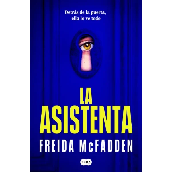 libro La asistenta de Freida McFadden, edición en español, que muestra una estética de misterio y suspenso doméstico ideal para fans del thriller.