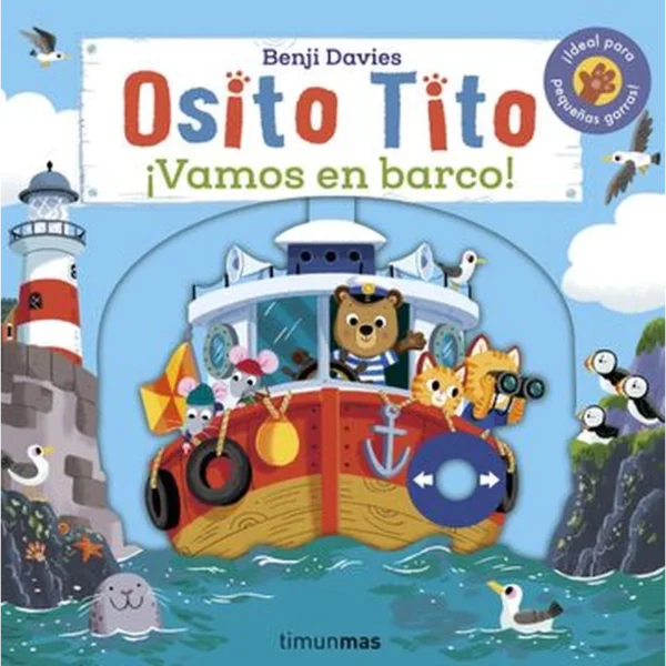 Osito Tito Vamos en Barco – Benji Davies.