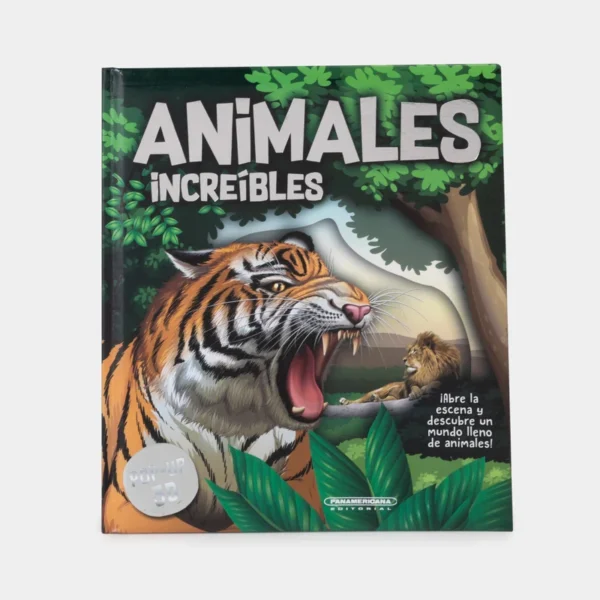Animales increíbles Pop-Up 3D – Varios.