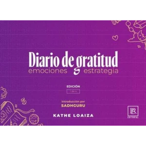 Diario de gratitud – Kathe Loaiza.