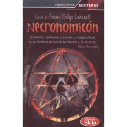 "El Necronomicón" de Howard Phillips Lovecraft es un libro ficticio que aparece en varias de las historias del autor, especialmente en su ciclo de historias conocido como "El Cthulhu Mythos".