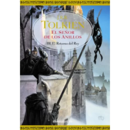 "El Señor de los Anillos: El Retorno del Rey" de J.R.R. Tolkien es la tercera y última entrega de la saga épica que narra las aventuras de un grupo de hobbits, enanos, elfos y un humano para destruir el Anillo del Poder y derrotar al malvado señor oscuro Sauron.