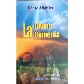 La Divina Comedia relata el viaje de Dante por el Infierno, el Purgatorio y el Paraíso, guiado por el poeta romano Virgilio.