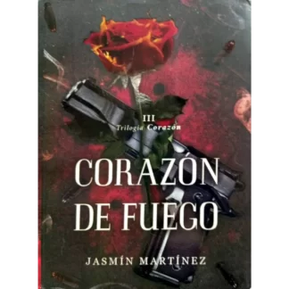 "Corazón de fuego" es la tercera novela de la autora Jasmín Martínez, y sigue la historia de Ariadna, una joven apasionada por la fotografía que lucha por superar una gran pérdida en su vida. La novela se desarrolla en un ambiente universitario y aborda temas como la amistad, el amor y la superación personal.