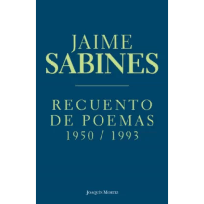 Recuento de poemas 1950-1993 es una obra impresionante, emotiva, personal y reflexiva que reúne lo mejor de la poesía de Jaime Sabines.