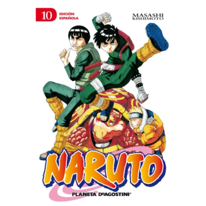 Naruto nº 10, ¡En el tomo 10 de la exitosa serie Naruto continúa el torneo!¡El torneo preliminar de la tercera prueba está que arde! A Gaara...