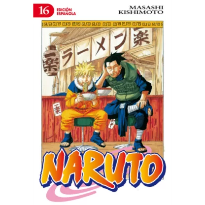 Naruto nº 16, ¡¡Naruto hace estallar todo su ser en su ataque contra Gaara para salvar a las personas que quiere!! ¡Mientras, la pelea mortal de Orochimaru.