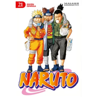 Naruto nº 21, Sasuke abandona a sus compañeros y huye de la Villa Oculta de la Hoja. ¡¿Habrá cedido a la tentación que representa Orochimaru?!.