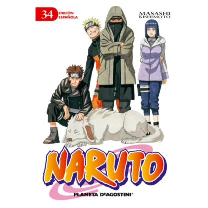 Naruto nº 34, ¡Después de dos años y medio ha llegado el momento del reencuentro! Naruto y compañía llegan a la guarida de Orochimaru infiltrados en ella.