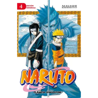 Naruto nº 04, ¡Sasuke ha protegido a Naruto y pierde el conocimiento!, La tristeza y rabia que experimenta Naruto hacen que se produzca un cambio.