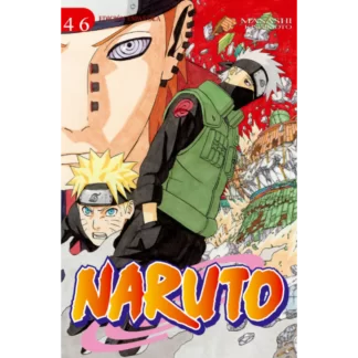 Naruto nº 46, ¡El ataque iniciado por los seis Pain transforma la Villa de la Hoja en un campo de batalla! En ausencia de Naruto.