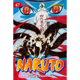 Naruto nº 47, Aunque los fieros ataques de un Naruto en modo ermitaño ponen a Pain en aprietos, este termina cayendo en las redes del poder del líder.