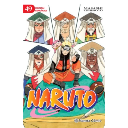 Naruto nº 49, El Raikage convoca un consejo especial con los cinco “Kage” para acabar con los siniestros planes de “Akatsuki”.