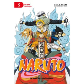 Naruto nº 05, ¡Naruto, Sasuke y Sakura van a presentarse al examen de ascenso a ninja de grado medio tras la recomendación del maestro Kakashi!.
