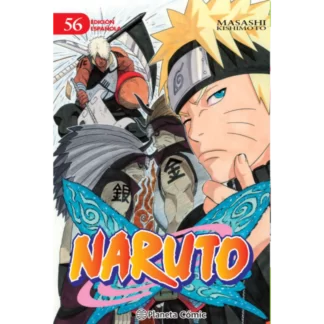 Naruto nº 56, ¡El escenario de la batalla se amplía! El ejército ninja aliado sigue luchando a muerte contra los siete espadachines resucitados.