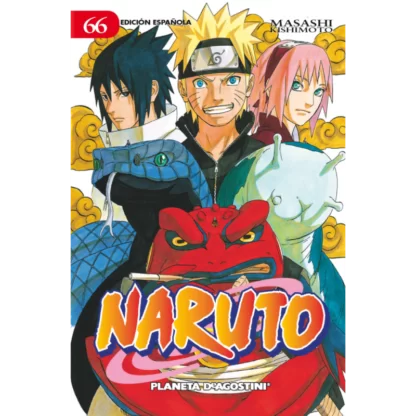 Naruto nº 66, Naruto recurre a todo el poder de Kyûbi para proteger a sus compañeros de la apabullante fuerza de Madara y sus esbirros. A pesar de eso...