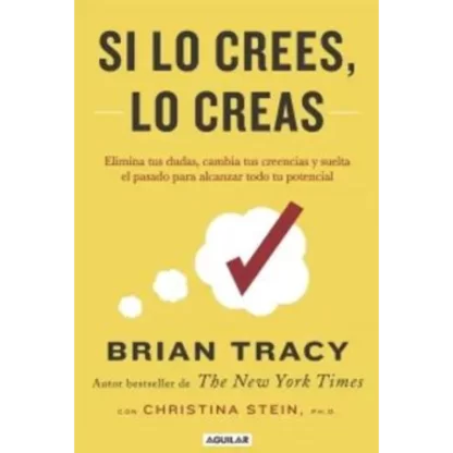 "Si lo crees, lo creas" es un libro inspirador escrito por el renombrado autor de desarrollo personal, Brian Tracy. Este libro se ha convertido en un clásico dentro del género y ha impactado a innumerables lectores en todo el mundo.